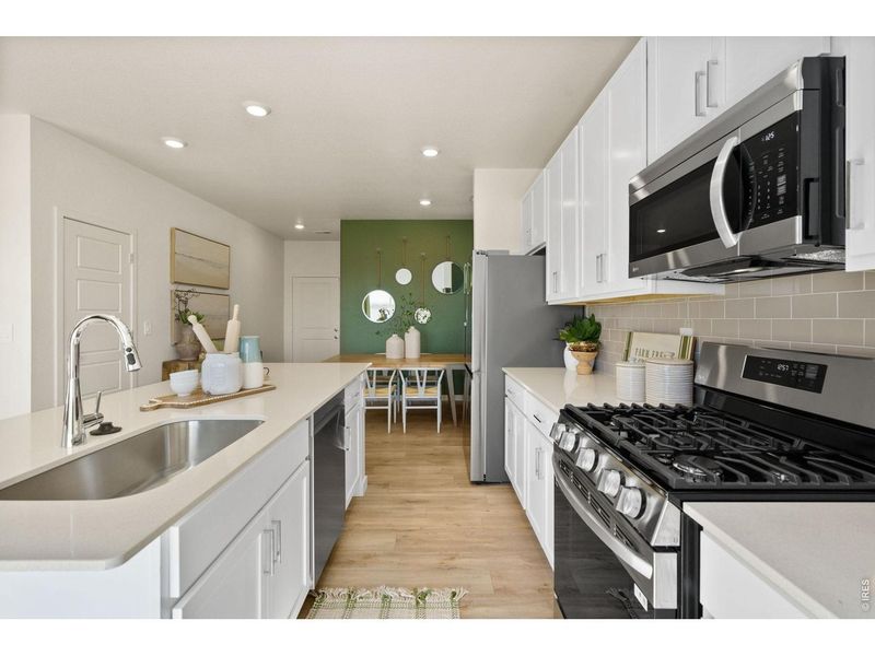Furnished interior view inside a new home in Granary, Johnstown (Image 17).