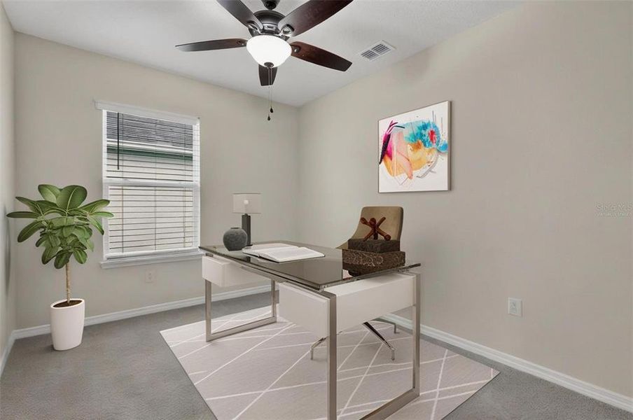Furnished interior view inside a new home in , Okahumpka (Image 37).