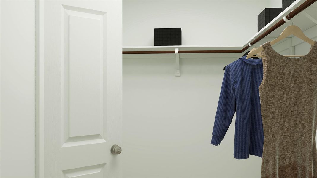 Furnished interior view inside a new home in Firefly Pointe: Cottage Collection, Hutto (Image 10).