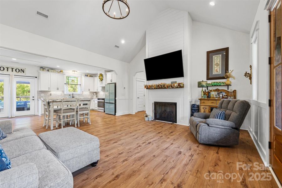 Furnished interior view inside a new home in , Clover (Image 23). Furnished interior view inside a new home in , Clover (Image 23).