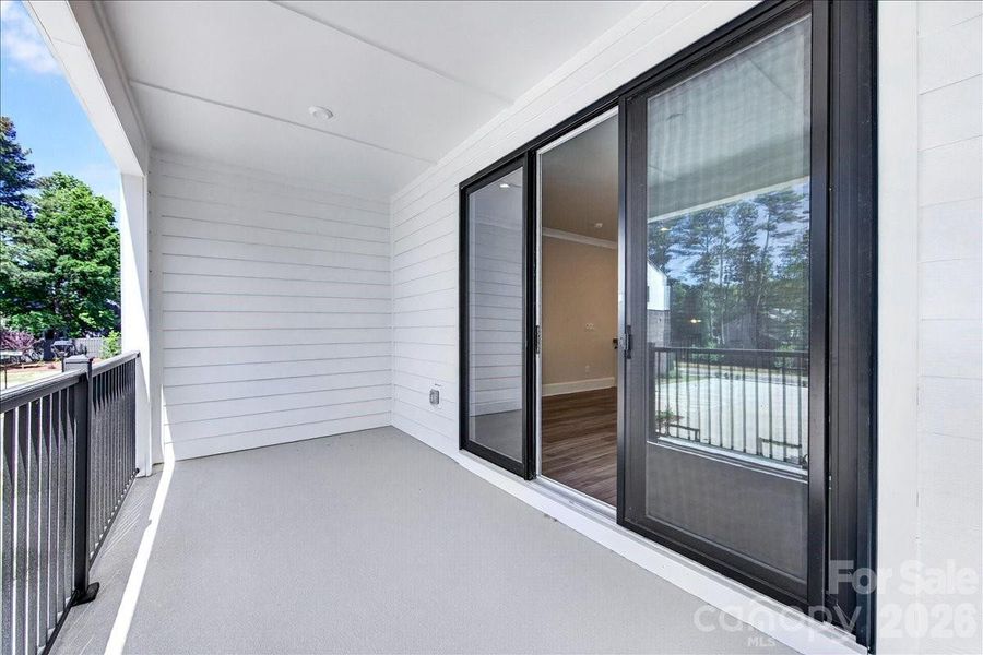 Second floor covered outdoor living Second floor covered outdoor living