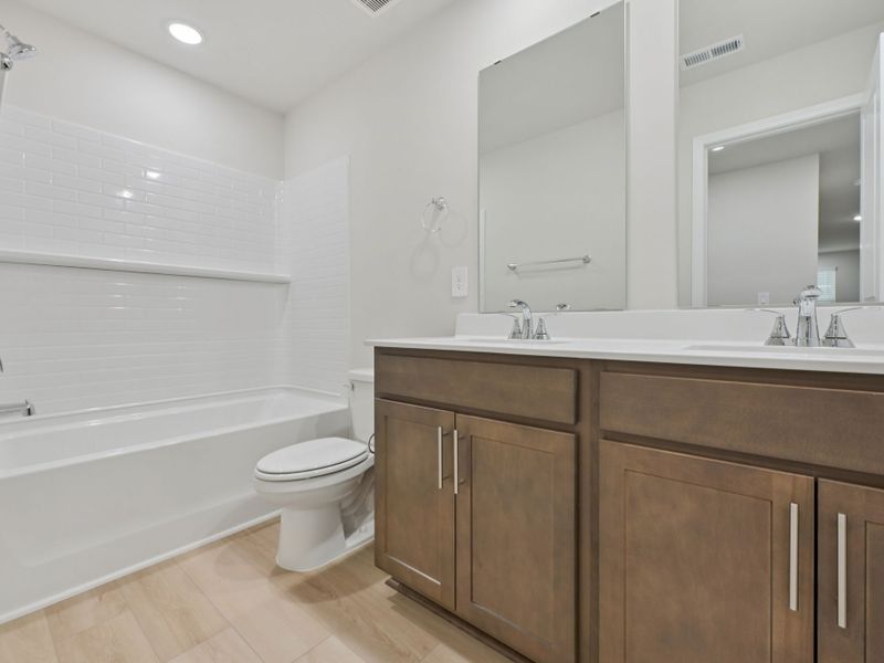 Furnished interior view inside a new home in Oak Manor - Signature Series, Garner (Image 7).