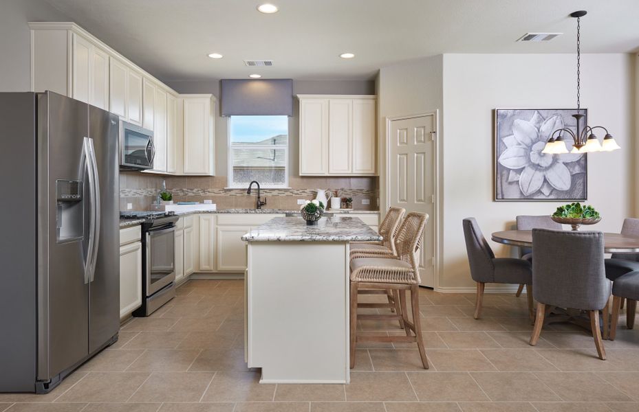 Kitchen with Optional Island