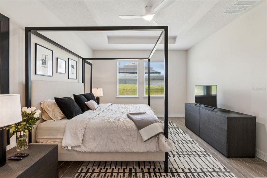 Furnished interior view inside a new home in , Winter Garden (Image 16). Furnished interior view inside a new home in , Winter Garden (Image 16).