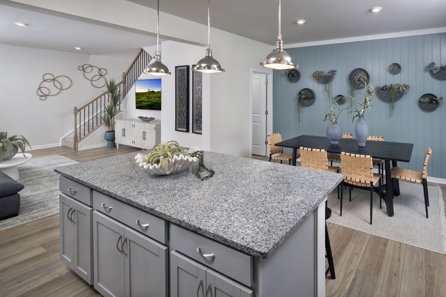 Amira Model Kitchen and Breakfast Area