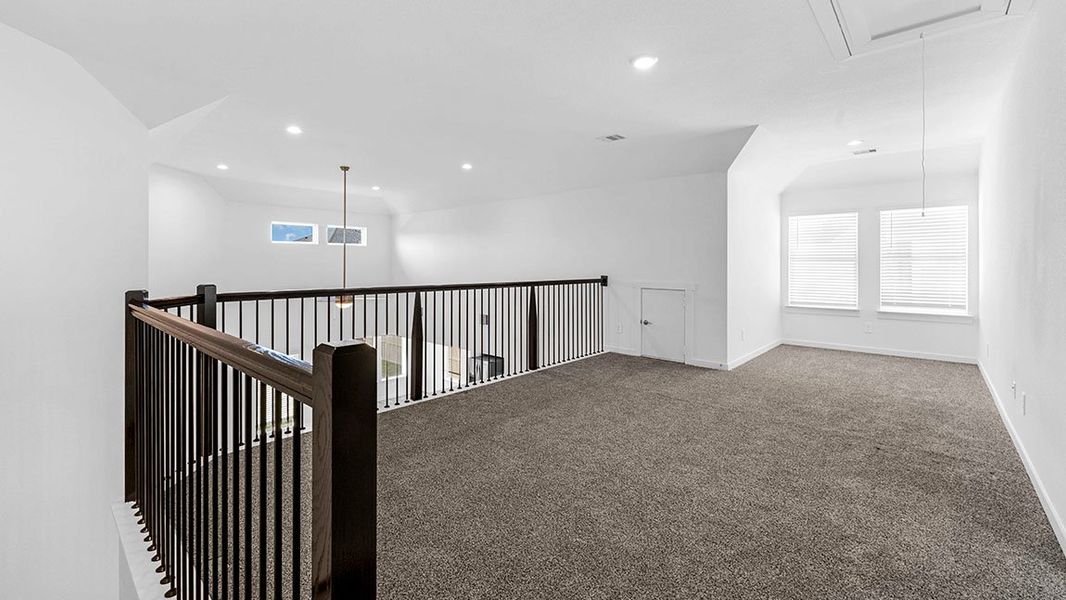 Spacious, unfurnished interior of a new home in Westland Ranch 60' Homesites, League City (Image 20).