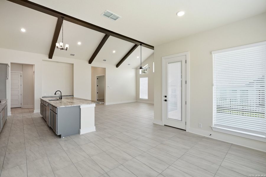 Furnished interior view inside a new home in , Boerne (Image 18).