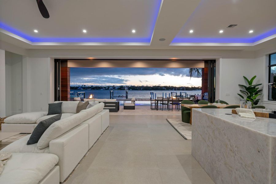 Furnished interior view inside a new home in , Lantana (Image 6).