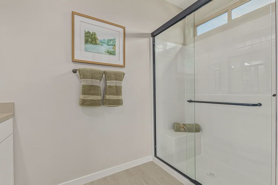 Representative interior finishes for a home built from the 1901 by Elliott Homes in Camilo at Santana, Yuma (Image 20).