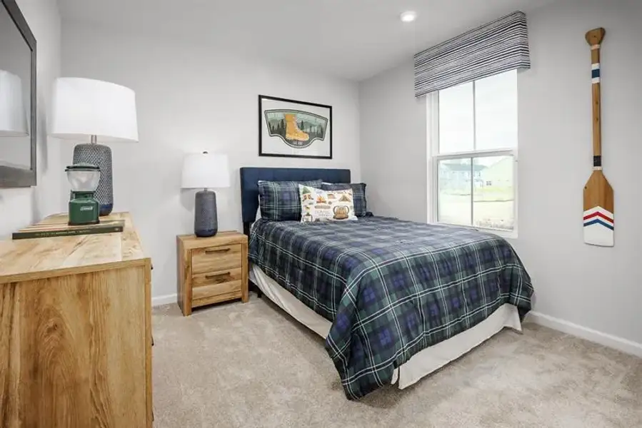 Furnished interior view inside a new home in Stanford Village, Lyman (Image 11).