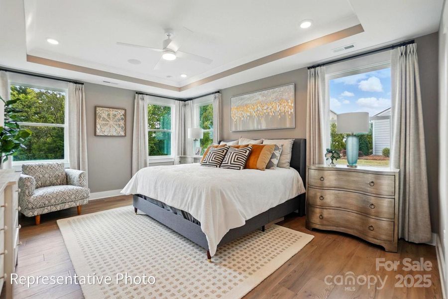 Furnished interior view inside a new home in Heritage - 55+ Community, Indian Trail (Image 12). Furnished interior view inside a new home in Heritage - 55+ Community, Indian Trail (Image 12).