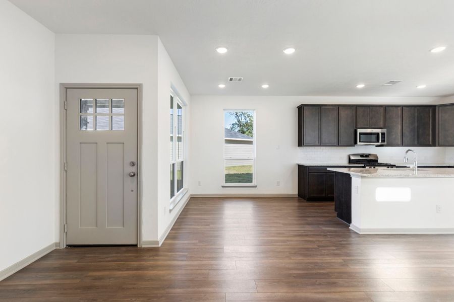 Representative furnished interior of a home built from the The 2341 by Stylecraft Builders in Hilltop Heights, Waco (Image 6).