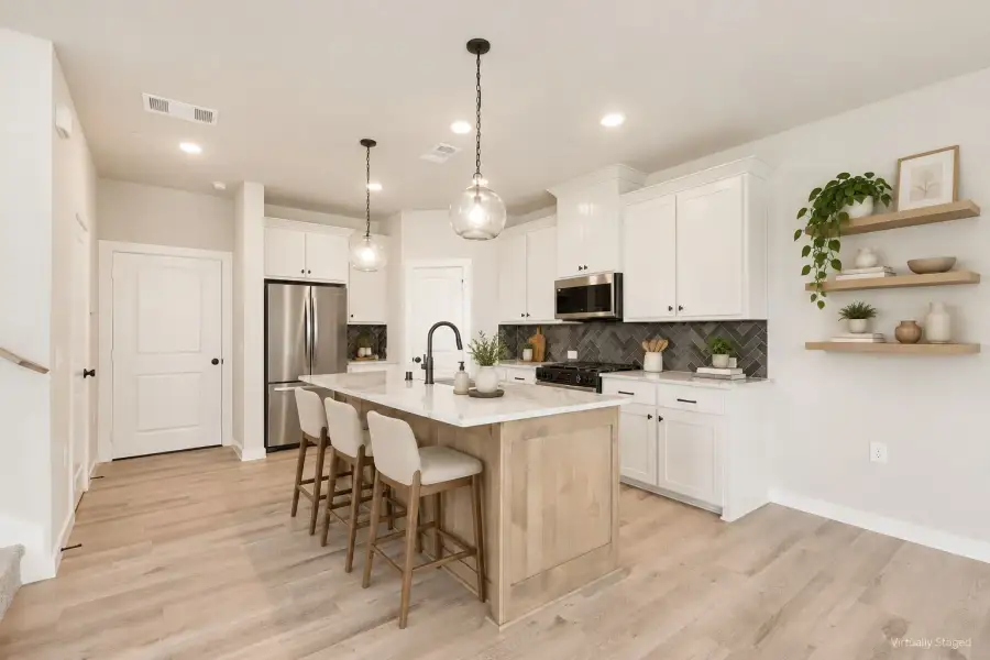 Furnished interior view inside a new home in Ten Mile Creek, Celina (Image 8).