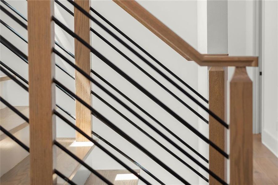Close-up of interior finishes inside a home in , Canton (Image 24).