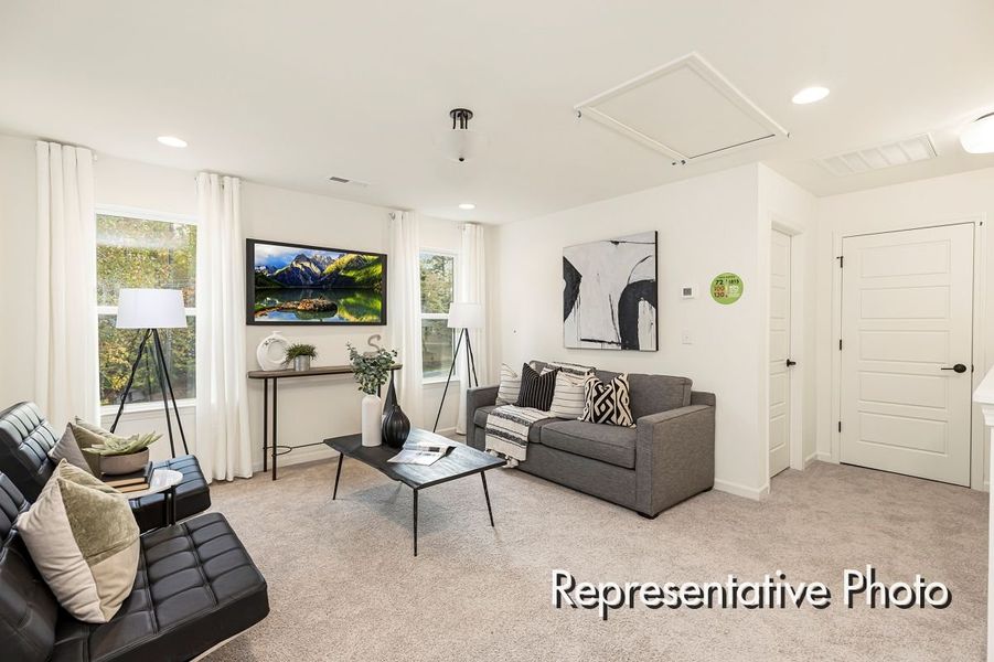 Furnished interior view inside a new home in Shay Crossing, Salisbury (Image 10). Furnished interior view inside a new home in Shay Crossing, Salisbury (Image 10).
