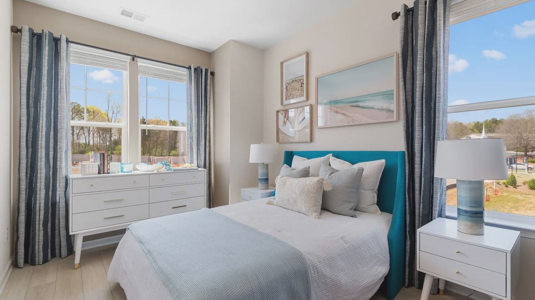 Furnished interior view inside a new home in Daybreak, Newnan (Image 28).