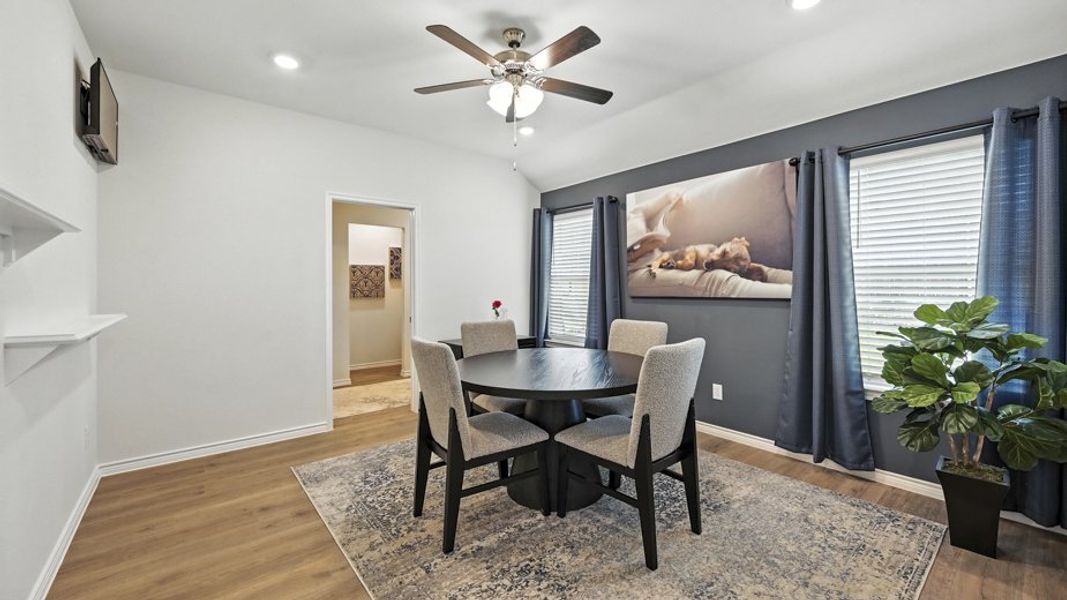 Furnished interior view inside a new home in Elevon, Lavon (Image 14). Furnished interior view inside a new home in Elevon, Lavon (Image 14).