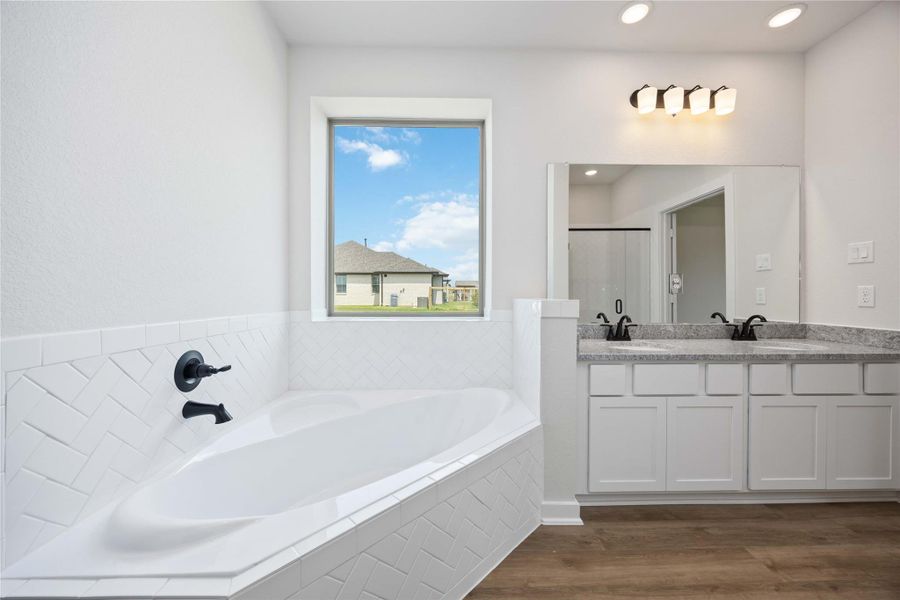 Furnished interior view inside a new home in , Sealy (Image 10).