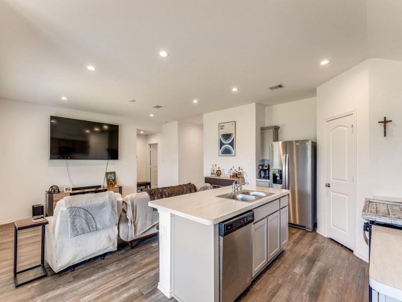 Furnished interior view inside a new home in Grand Pines, Magnolia (Image 13).