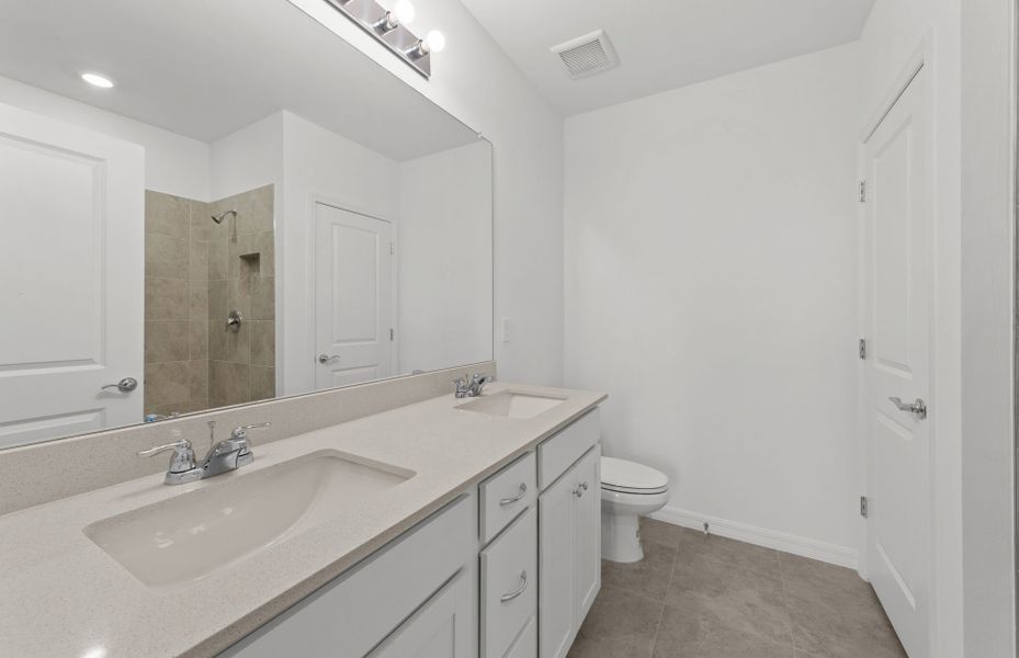 Furnished interior view inside a new home in Whispering Lakes, Lehigh Acres (Image 7).