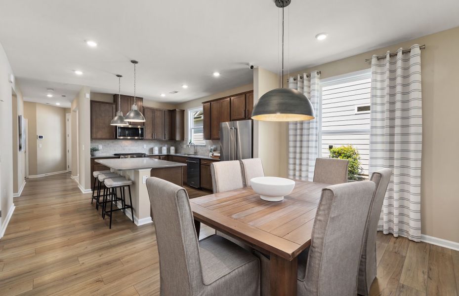 Representative furnished interior of a home built from the Contour by Del Webb in Carolina Overlook, Clayton (Image 15).