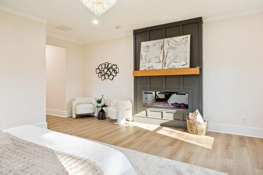 Furnished interior view inside a new home in , Decatur (Image 18).