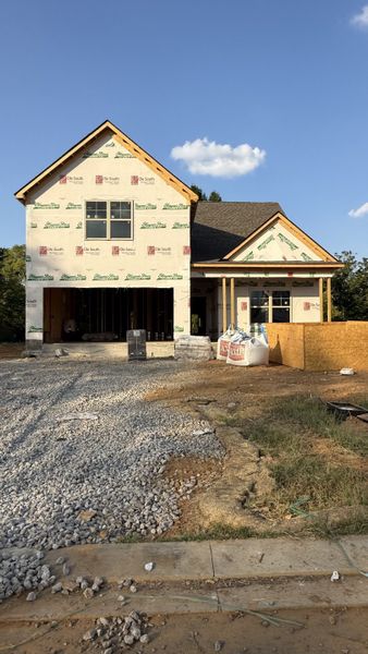 In-progress construction of a new home in Robinson Meadows, Murfreesboro, TN (Image 13).