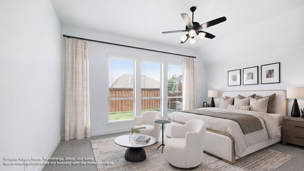 Furnished interior view inside a new home in Walsh, Fort Worth (Image 10). Furnished interior view inside a new home in Walsh, Fort Worth (Image 10).