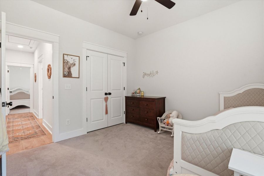 Furnished interior view inside a new home in Tidewater at Lakes of Cane Bay, Summerville (Image 37).