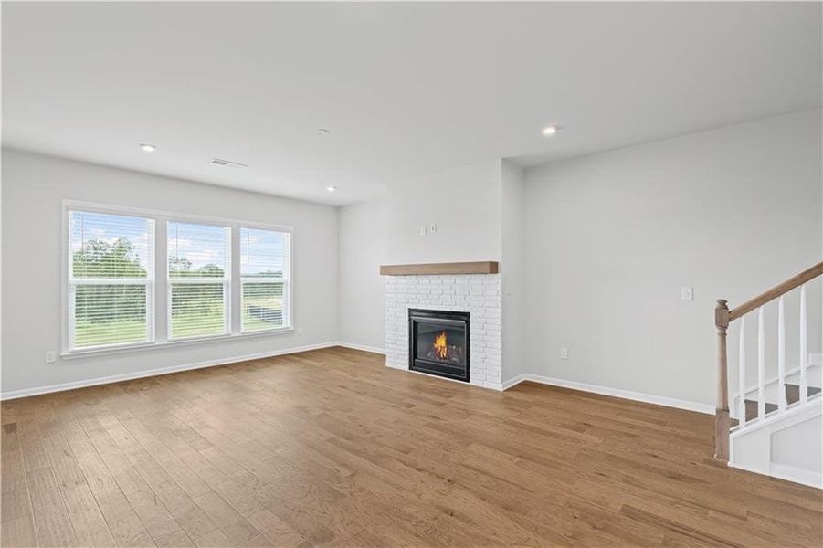 Spacious, unfurnished interior of a new home in Reunion, Flowery Branch (Image 30). Spacious, unfurnished interior of a new home in Reunion, Flowery Branch (Image 30).