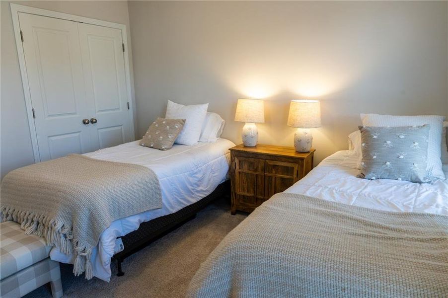 Furnished interior view inside a new home in Winsome Park, Woodstock (Image 15). Furnished interior view inside a new home in Winsome Park, Woodstock (Image 15).