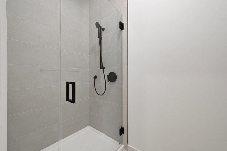 Furnished interior view inside a new home in One Oak, Austin (Image 9).