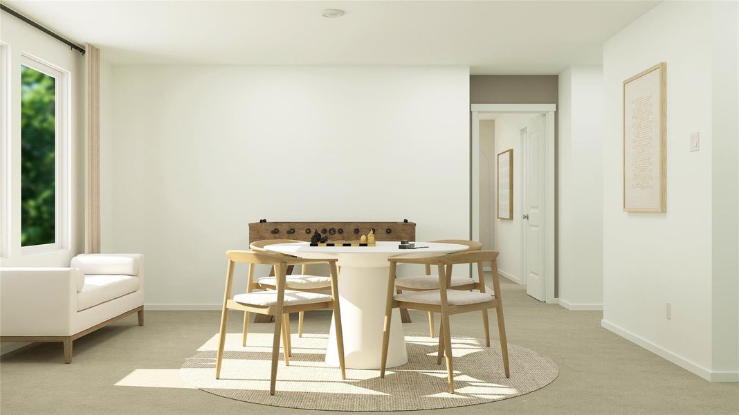 Furnished interior view inside a new home in The Grand Prairie, Hockley (Image 21).