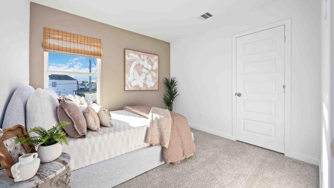 Furnished interior view inside a new home in Wheatley Oaks, Houston (Image 9). Furnished interior view inside a new home in Wheatley Oaks, Houston (Image 9).