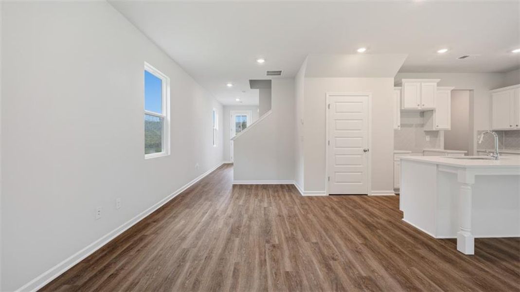 Spacious, unfurnished interior of a new home in Brookland Commons, Monroe (Image 23).