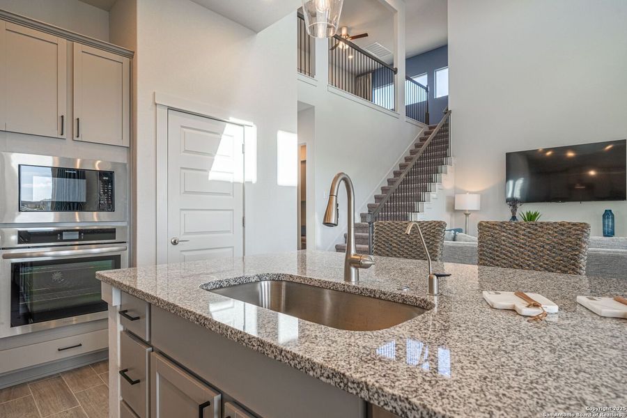 Furnished interior view inside a new home in Rhine Valley, Schertz (Image 3).