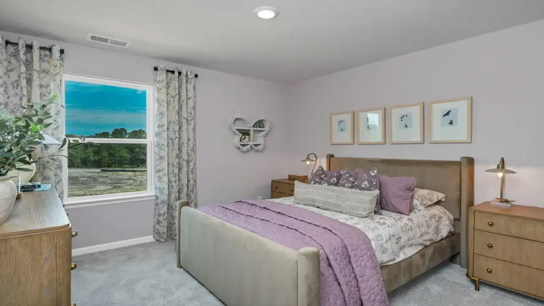 Furnished interior view inside a new home in Livingston Woods, Irmo (Image 22).