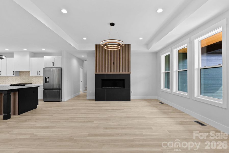 Furnished interior view inside a new home in , Asheville (Image 9).