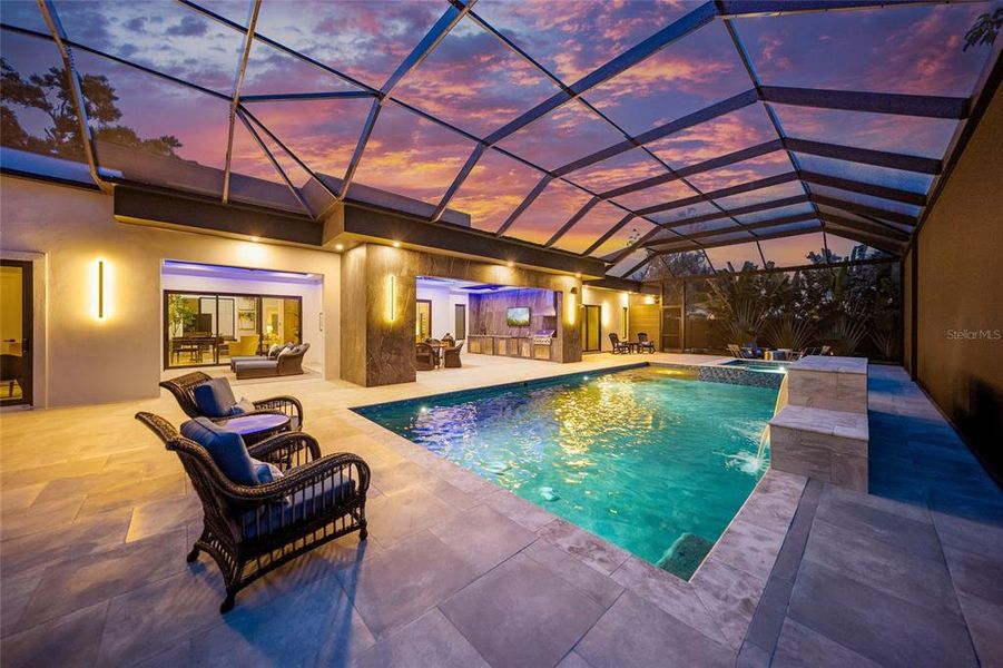 Exterior details and patio area of a home in , Sarasota (Image 36). Exterior details and patio area of a home in , Sarasota (Image 36).