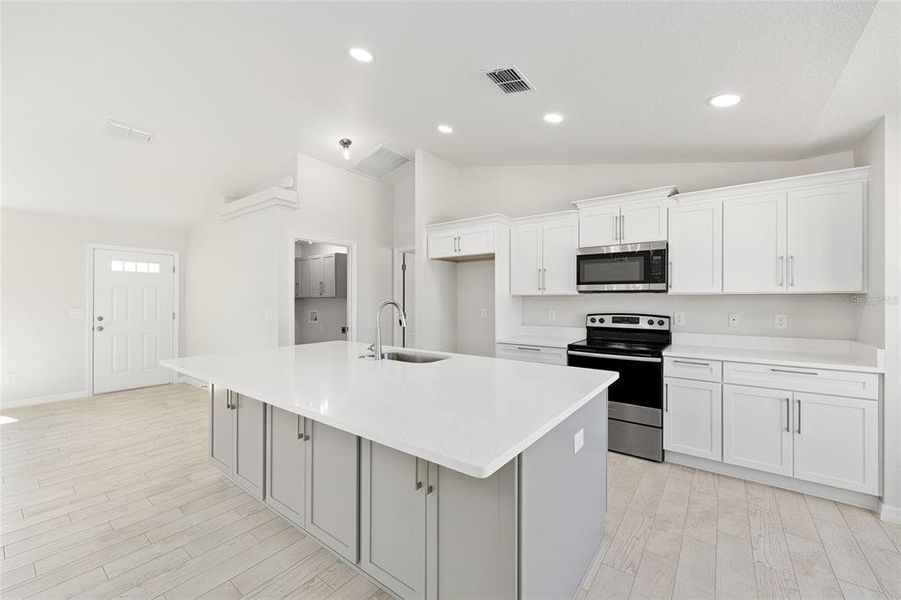 Furnished interior view inside a new home in , Ocala (Image 11).