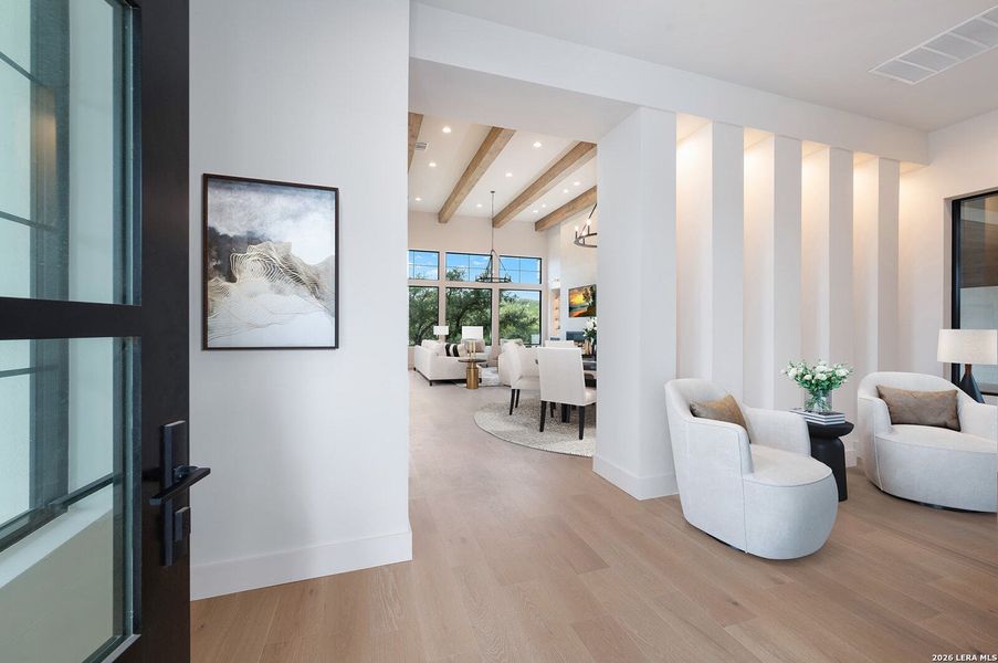 Furnished interior view inside a new home in , San Antonio (Image 18).