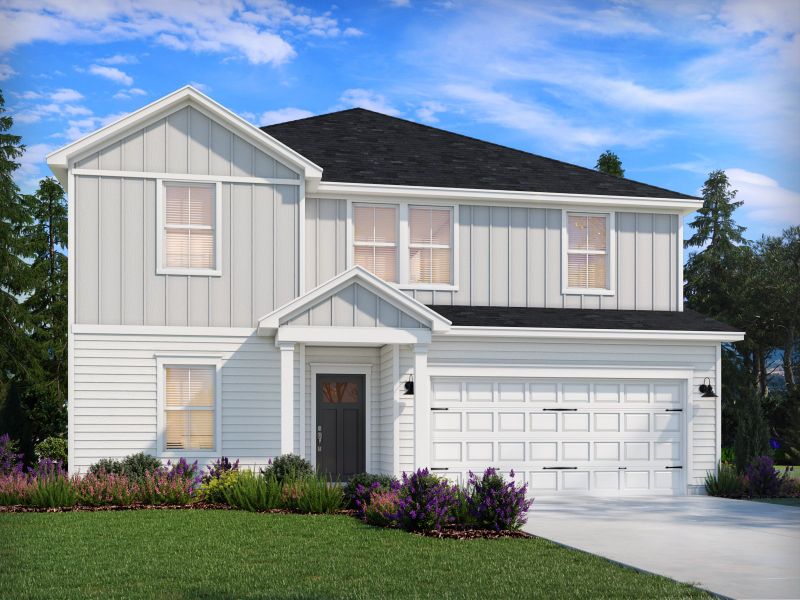 Front exterior of a home in the Briarcreek - Legacy Series community, located in Cane Ridge, TN (Image 1). Front exterior of a home in the Briarcreek - Legacy Series community, located in Cane Ridge, TN (Image 1).