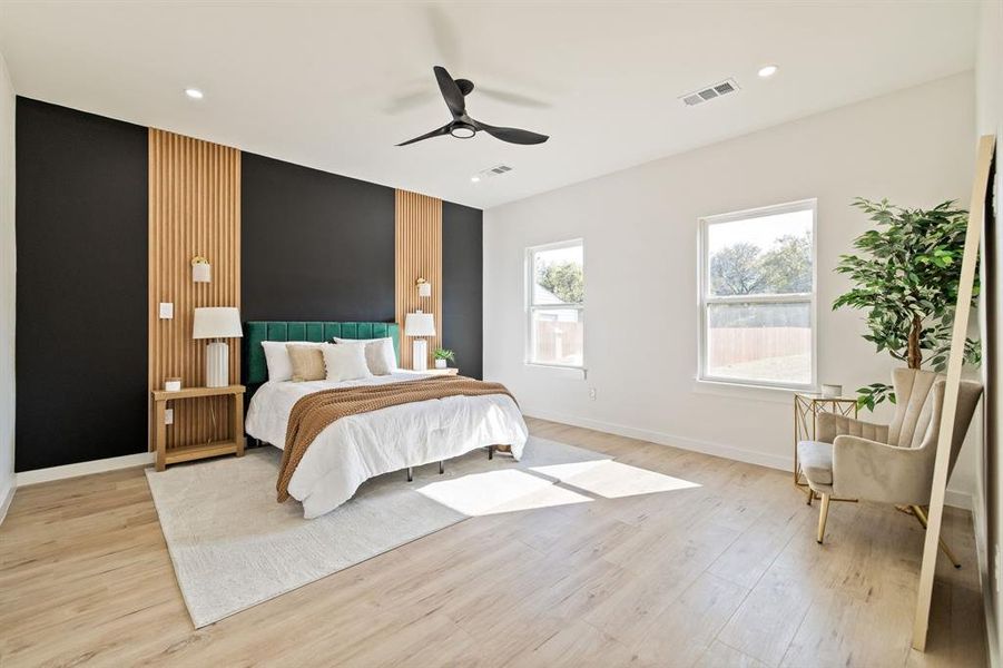 Furnished interior view inside a new home in , Mesquite (Image 36).