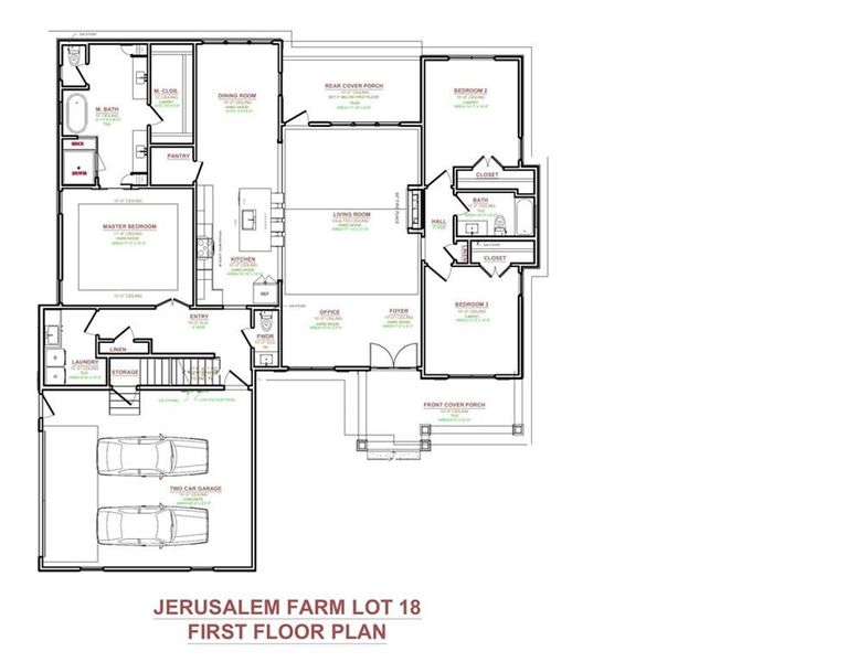 2D floor plan layout of this home in , Jasper, GA (Image 6).