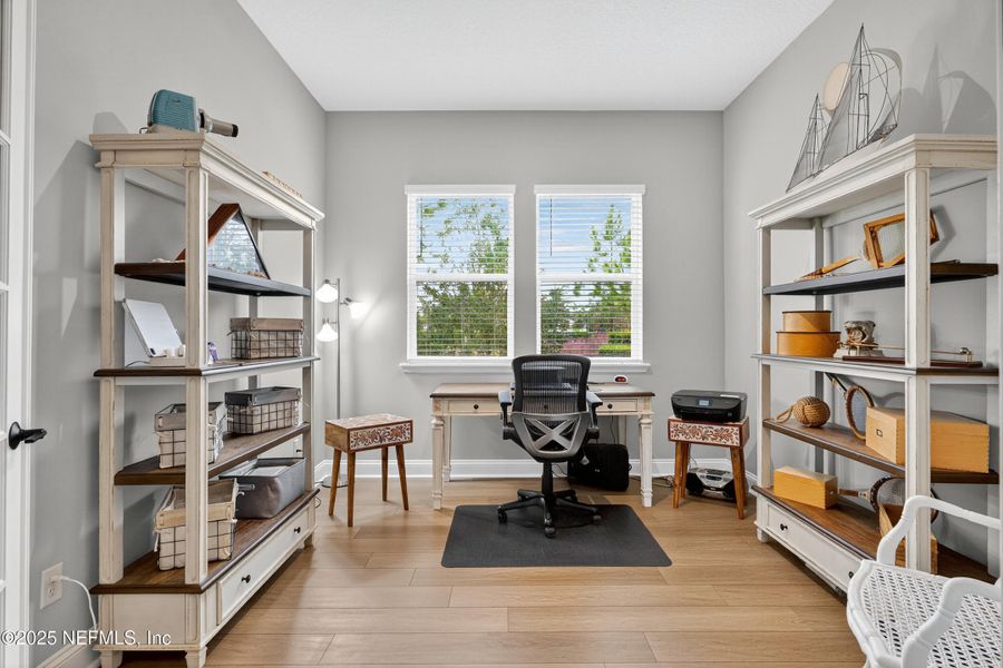 Furnished interior view inside a new home in RiverTown - WaterSong, St. Johns (Image 8).