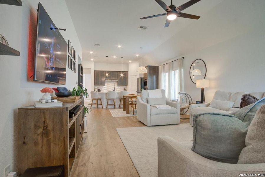 Furnished interior view inside a new home in Megan's Landing, Castroville (Image 16).