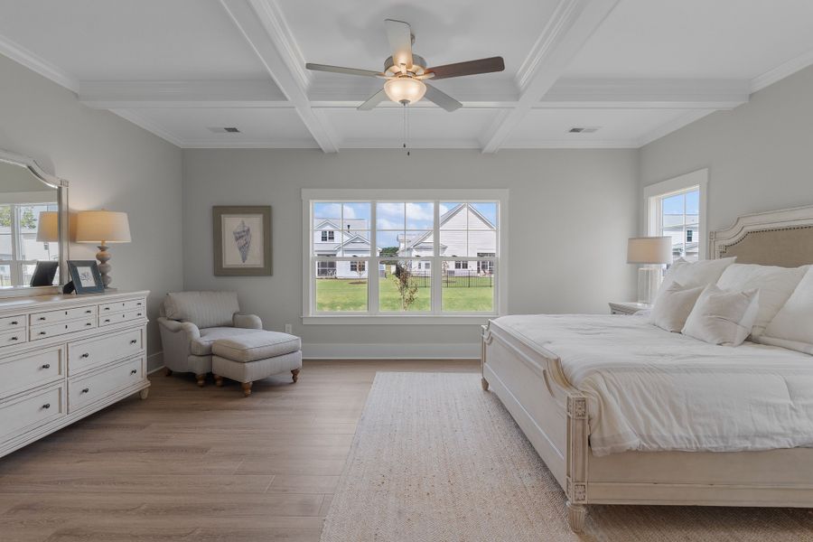 Representative furnished interior of a home built from the Scout by Bill Clark Homes in Sidbury Landing, Wilmington (Image 83).
