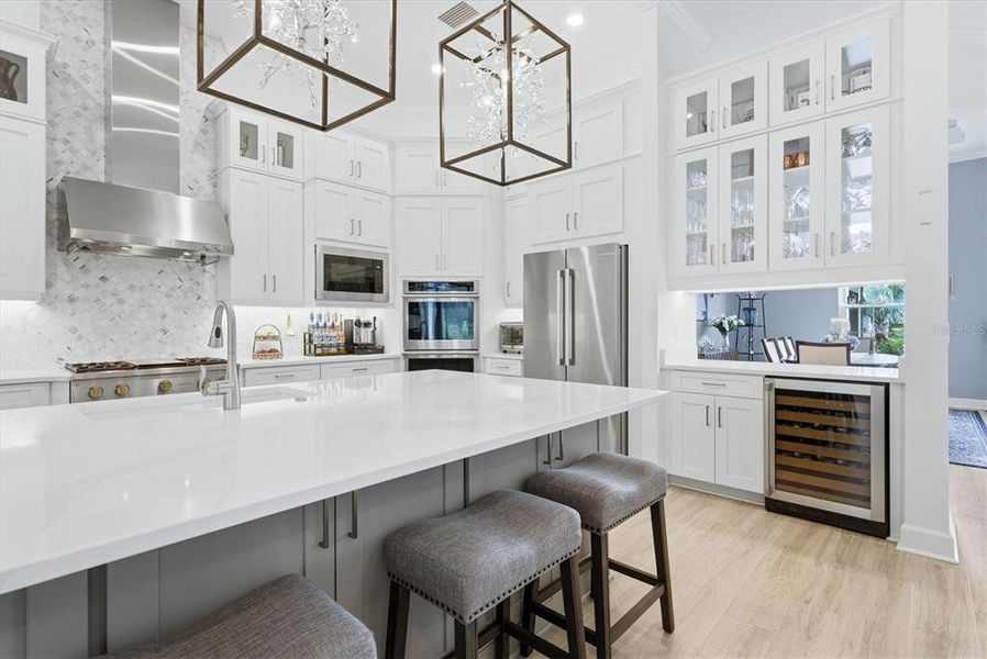 Furnished interior view inside a new home in , Sarasota (Image 18).