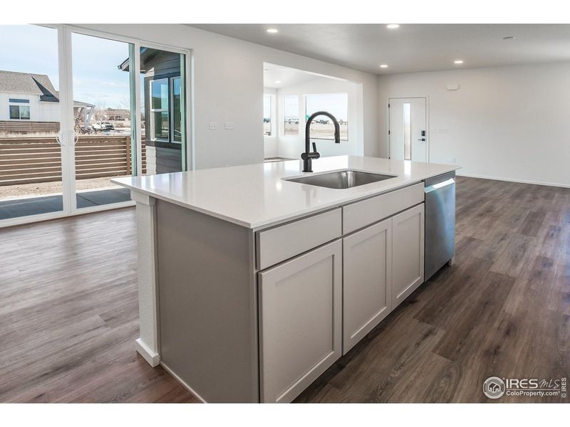 Furnished interior view inside a new home in , Timnath (Image 11).