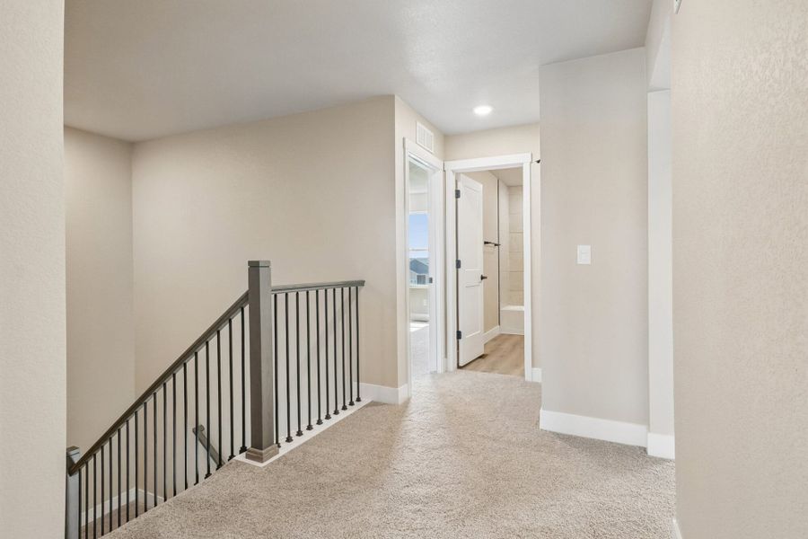 Spacious, unfurnished interior of a new home in The Glen, Colorado Springs (Image 42). Spacious, unfurnished interior of a new home in The Glen, Colorado Springs (Image 42).